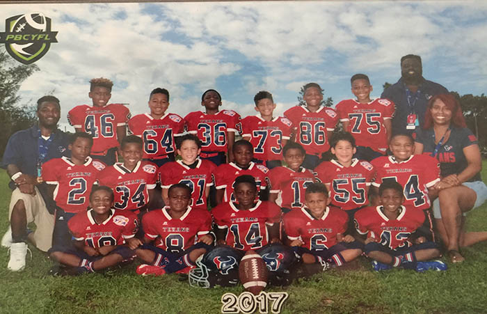 Palm Beach County Youth Football League Sponsorship